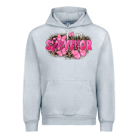 Heather Grey I' m survivor Breast Cancer Urban Hoodie - FaDigitalArtStudio