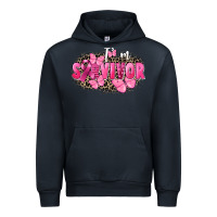 Navy I' m survivor Breast Cancer Urban Hoodie - FaDigitalArtStudio