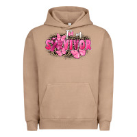 Pigment Burro I' m survivor Breast Cancer Urban Hoodie - FaDigitalArtStudio