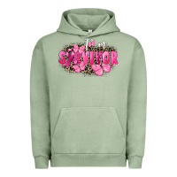 Pigment Oil Green I' m survivor Breast Cancer Urban Hoodie - FaDigitalArtStudio