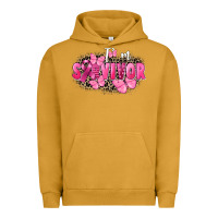 Pigment Peanut Butter I' m survivor Breast Cancer Urban Hoodie - FaDigitalArtStudio