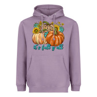 Lavender It's Fall Y'all Heavyweight Hoodie - texasbilliewilder