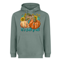 Sage It's Fall Y'all Heavyweight Hoodie - texasbilliewilder