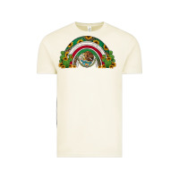 Vintage Arctic mexican flag cactus and sunflowers rainbow Vintage Tee - Jasminsmagicworld