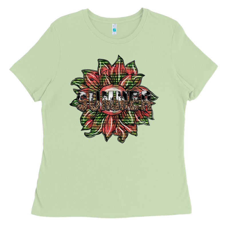 Summer Ladies Tee by SublimationCraftShop | Teevron