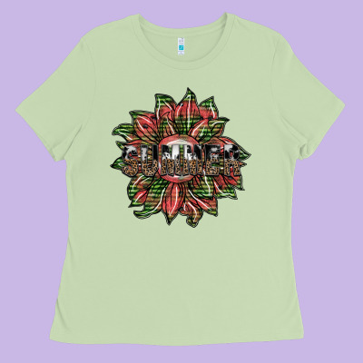 Summer Ladies Tee Designed By Sublimationcraftshop
