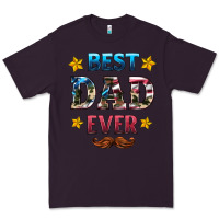 Plum best dad ever Premium Tee - HRA Design Shop