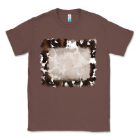 Chestnut cowhide frames background Classic Tee - RanaPortraitStore