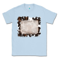 Dusty Blue cowhide frames background Classic Tee - RanaPortraitStore