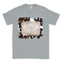 Heather Grey cowhide frames background Classic Tee - RanaPortraitStore