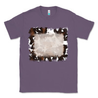Lavender cowhide frames background Classic Tee - RanaPortraitStore