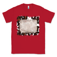 Red cowhide frames background Classic Tee - RanaPortraitStore