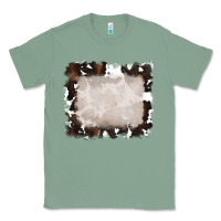 Sage cowhide frames background Classic Tee - RanaPortraitStore