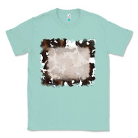 Seafoam cowhide frames background Classic Tee - RanaPortraitStore