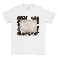 White cowhide frames background Classic Tee - RanaPortraitStore