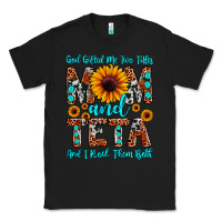 Black god gifted me two titles mom and teta and i rock t Classic Tee - JahusDesignShop