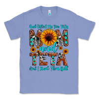 Colony Blue god gifted me two titles mom and teta and i rock t Classic Tee - JahusDesignShop