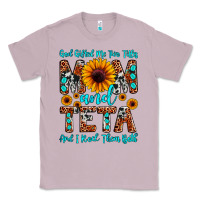 Lilac god gifted me two titles mom and teta and i rock t Classic Tee - JahusDesignShop