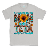 Moon Dust god gifted me two titles mom and teta and i rock t Classic Tee - JahusDesignShop