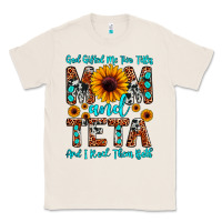 Natural god gifted me two titles mom and teta and i rock t Classic Tee - JahusDesignShop