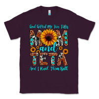 Plum god gifted me two titles mom and teta and i rock t Classic Tee - JahusDesignShop