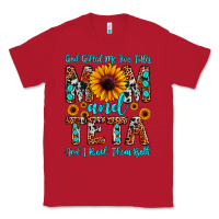 Red god gifted me two titles mom and teta and i rock t Classic Tee - JahusDesignShop