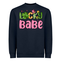 Lucky Babe St Patrick S Day Heavyweight Sweatshirt | Teevron