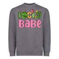 Storm lucky babe st patrick s day Heavyweight Sweatshirt - MaliasSmallBusiness
