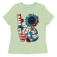 Matcha Love 4th of July Ladies Tee - CowGirlArtShop