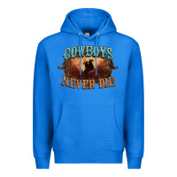 True Royal Cowboys never die Premium Hoodie - HowdyJamesFarm
