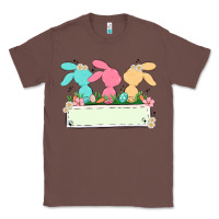 Chestnut easter bunny trio Classic Tee - MaliasSmallBusiness