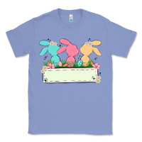 Colony Blue easter bunny trio Classic Tee - MaliasSmallBusiness