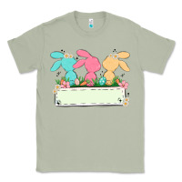 Matcha easter bunny trio Classic Tee - MaliasSmallBusiness