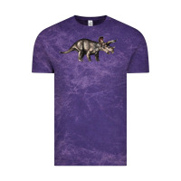 Cloud Purple Triceratops Horridus Vintage Tee - LillyAllenDesigns