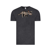 Vintage Black Triceratops Horridus Vintage Tee - LillyAllenDesigns