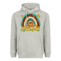 Moon Dust Hello Fall with Rainbow Heavyweight Hoodie - texasbilliewilder