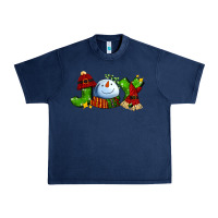 Navy joy for christmas with snowman Urban Heavy Tee - AdoDesignShop