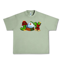Oil Green joy for christmas with snowman Urban Heavy Tee - AdoDesignShop