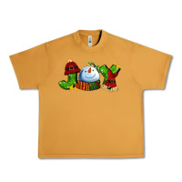 Peanut Butter joy for christmas with snowman Urban Heavy Tee - AdoDesignShop