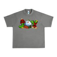Tornado joy for christmas with snowman Urban Heavy Tee - AdoDesignShop