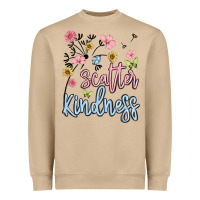 Mushroom scatter kindness Heavyweight Sweatshirt - MaliasSmallBusiness