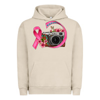 Pigment French Oak floral cancer ribbon vintage camera Urban Hoodie - FaDigitalArtStudio