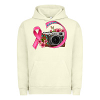 Pigment Pistachio floral cancer ribbon vintage camera Urban Hoodie - FaDigitalArtStudio