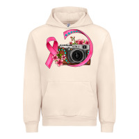 Sandshell floral cancer ribbon vintage camera Urban Hoodie - FaDigitalArtStudio