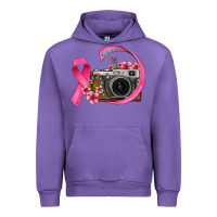 Tulip floral cancer ribbon vintage camera Urban Hoodie - FaDigitalArtStudio