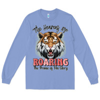 Colony Blue the heavens are roaring tiger Long Sleeve Tee - MaliasSmallBusiness
