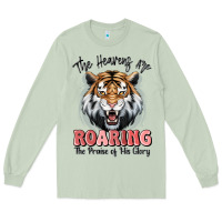 Matcha the heavens are roaring tiger Long Sleeve Tee - MaliasSmallBusiness