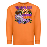 Carrot Nightmare before the coffee halloween Premium Sweatshirt - NancyCooperArtShop