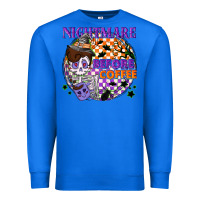 True Royal Nightmare before the coffee halloween Premium Sweatshirt - NancyCooperArtShop