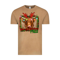 Vintage Camel merry christmas y'all highland cow Vintage Tee - Jasminsmagicworld